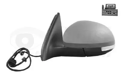 Außenspiegel links VAN WEZEL 5745807