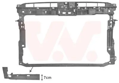 Frontverkleidung VAN WEZEL 5766668