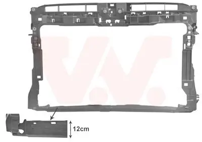 Frontverkleidung VAN WEZEL 5766678