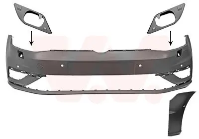 Stoßfänger vorne VAN WEZEL 5775579 Bild Stoßfänger vorne VAN WEZEL 5775579