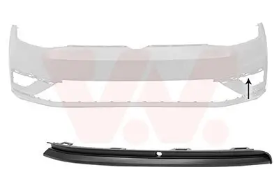 Zier-/Schutzleiste, Stoßfänger vorne links VAN WEZEL 5775583 Bild Zier-/Schutzleiste, Stoßfänger vorne links VAN WEZEL 5775583