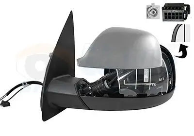 Außenspiegel links VAN WEZEL 5789807 Bild Außenspiegel links VAN WEZEL 5789807