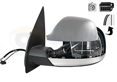 Außenspiegel links VAN WEZEL 5789827 Bild Außenspiegel links VAN WEZEL 5789827