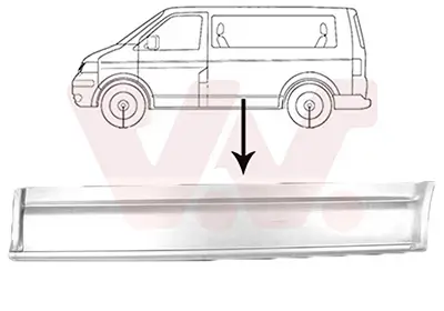 Seitenwand links VAN WEZEL 5790109 Bild Seitenwand links VAN WEZEL 5790109