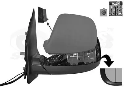 Außenspiegel links VAN WEZEL 5791827