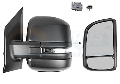 Außenspiegel links VAN WEZEL 5792817