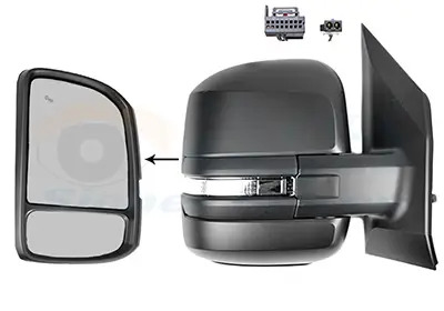 Außenspiegel rechts VAN WEZEL 5792818 Bild Außenspiegel rechts VAN WEZEL 5792818