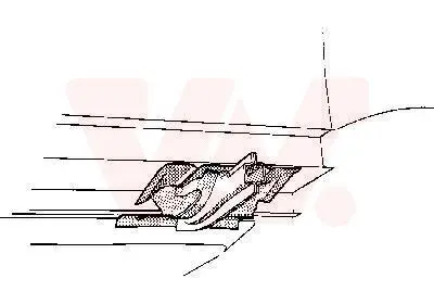 Aufnahme, Wagenheber VAN WEZEL 5801.23