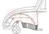 Radhaus vorne links hinter der Achse VAN WEZEL 5801321