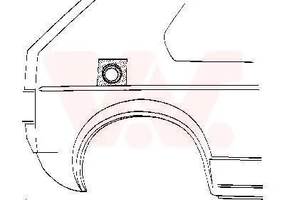 Seitenwand VAN WEZEL 5810190 Bild Seitenwand VAN WEZEL 5810190