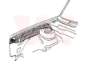 Innenkotflügel vorne links VAN WEZEL 5810219