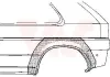 Seitenwand hinten links VAN WEZEL 5812145