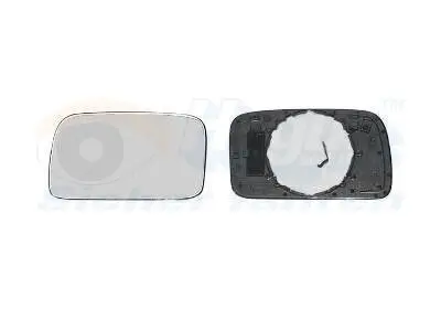 Spiegelglas, Außenspiegel rechts VAN WEZEL 5813832