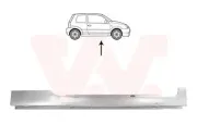 Einstiegsblech rechts VAN WEZEL 5817102