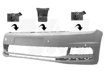 Stoßfänger vorne VAN WEZEL 5819570 Bild Stoßfänger vorne VAN WEZEL 5819570