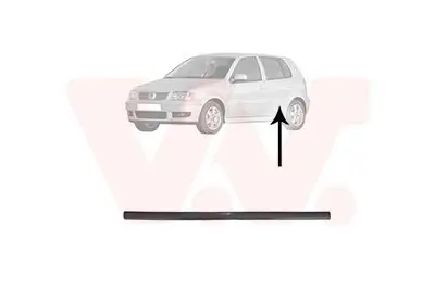 Zier-/Schutzleiste, Tür hinten links VAN WEZEL 5825405