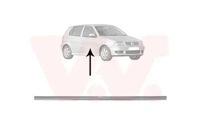 Zier-/Schutzleiste, Tür vorne rechts VAN WEZEL 5825424