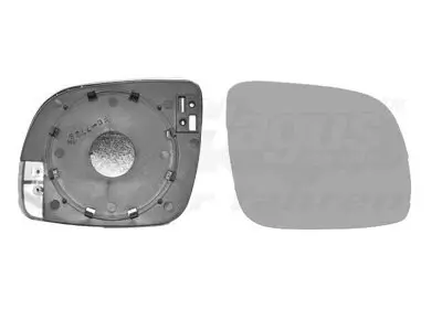 Spiegelglas, Außenspiegel rechts VAN WEZEL 5825838 Bild Spiegelglas, Außenspiegel rechts VAN WEZEL 5825838
