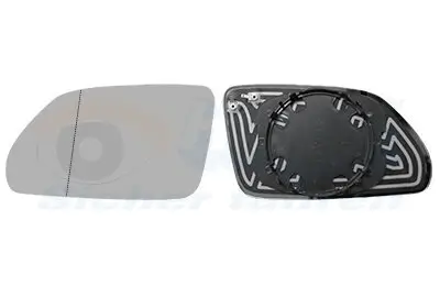 Spiegelglas, Außenspiegel links VAN WEZEL 5828835