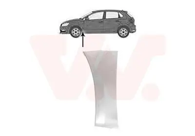 Kotflügel vorne links VAN WEZEL 5829155 Bild Kotflügel vorne links VAN WEZEL 5829155