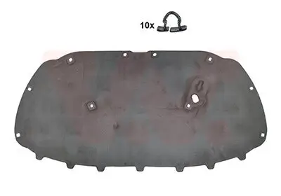 Motorraumdämmung Motorhaube VAN WEZEL 5829460