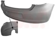 Stoßfänger hinten VAN WEZEL 5829546