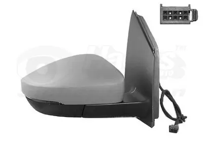 Außenspiegel rechts VAN WEZEL 5829814