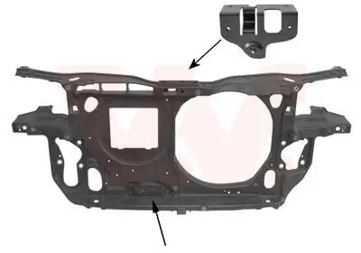 Frontverkleidung vorne VAN WEZEL 5837668 Bild Frontverkleidung vorne VAN WEZEL 5837668