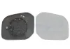 Spiegelglas, Außenspiegel rechts VAN WEZEL 5854838