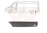 Zier-/Schutzleiste, Seitenwand links hinter der Achse seitlicher Einbau VAN WEZEL 5862429
