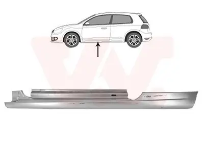 Einstiegsblech links VAN WEZEL 5863101 Bild Einstiegsblech links VAN WEZEL 5863101