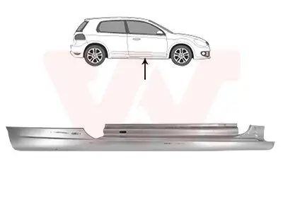 Einstiegsblech rechts VAN WEZEL 5863102 Bild Einstiegsblech rechts VAN WEZEL 5863102