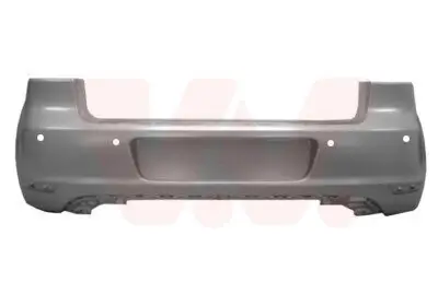 Stoßfänger hinten VAN WEZEL 5863545