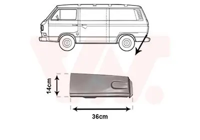 Seitenwand VAN WEZEL 5870133