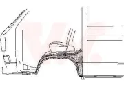 Kotflügel VAN WEZEL 5870155