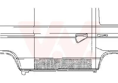 Tür, Karosserie VAN WEZEL 5870174 Bild Tür, Karosserie VAN WEZEL 5870174