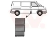 Seitenwand rechts unten seitlicher Einbau B-Säule VAN WEZEL 5874116