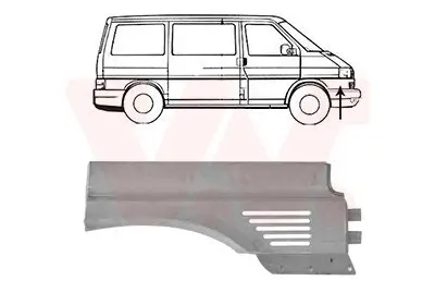 Kotflügel VAN WEZEL 5874154 Bild Kotflügel VAN WEZEL 5874154