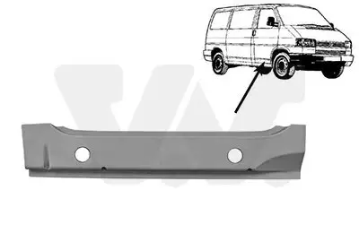 Einstiegsblech VAN WEZEL 5874272 Bild Einstiegsblech VAN WEZEL 5874272