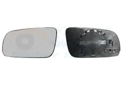 Spiegelglas, Außenspiegel rechts VAN WEZEL 5878836