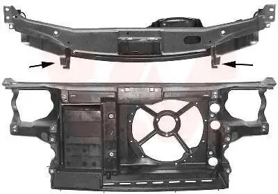 Frontverkleidung vorne VAN WEZEL 5880667