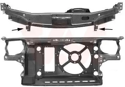 Frontverkleidung vorne VAN WEZEL 5880668 Bild Frontverkleidung vorne VAN WEZEL 5880668