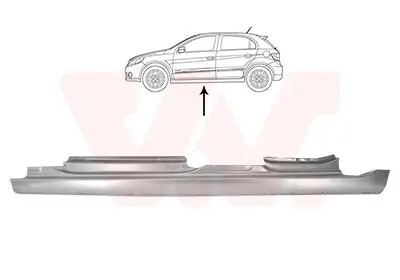 Einstiegsblech VAN WEZEL 5886103 Bild Einstiegsblech VAN WEZEL 5886103