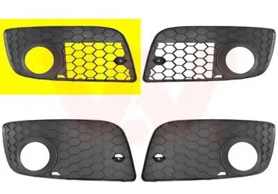 Lüftungsgitter, Stoßfänger vorne rechts VAN WEZEL 5893592 Bild Lüftungsgitter, Stoßfänger vorne rechts VAN WEZEL 5893592