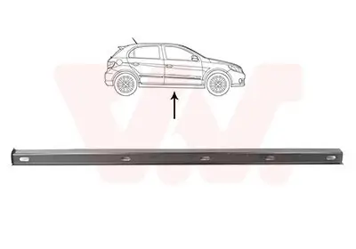 Einstiegsblech VAN WEZEL 5894106 Bild Einstiegsblech VAN WEZEL 5894106