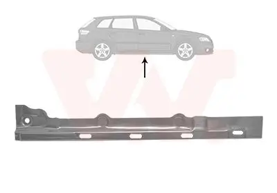 Einstiegsblech rechts VAN WEZEL 5894108 Bild Einstiegsblech rechts VAN WEZEL 5894108