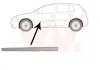 Zier-/Schutzleiste, T&uuml;r vorne links VAN WEZEL 5894423