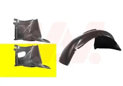 Verkleidung, Radhaus vorne links VAN WEZEL 5894431