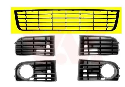 Lüftungsgitter, Stoßfänger vorne VAN WEZEL 5894590 Bild Lüftungsgitter, Stoßfänger vorne VAN WEZEL 5894590