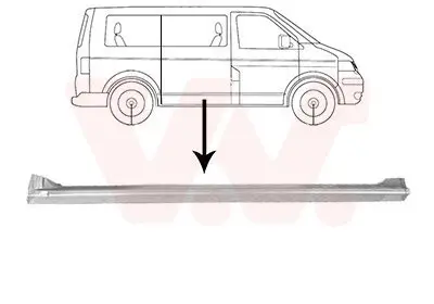 Einstiegsblech VAN WEZEL 5896120